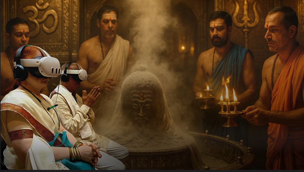 Mahakaleshwar Bhasma Aarti Through VR